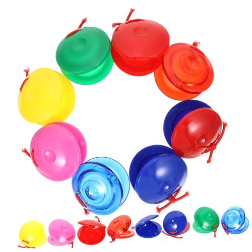 LRXIYODE 24 Stück Teiliges Percussion Kastagnetten Musikspielzeug zur Früherziehung Fördert Kreativität Konzentration Hand Gehirn Koordination Geeignet für Jungen und Zufällige Farbe LRXIYODE 24 Stück Teiliges Percussion Kastagnetten Musikspielzeug zur Früherziehung Fördert Kreativität Konzentration Hand Gehirn Koordination Geeignet für Jungen und Zufällige Farbe von LRXIYODE