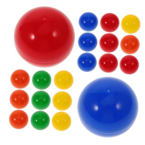 LRXIYODE 25stücke Hohle Lotteriekugeln Öffnungsfähige Plastikkugeln Für Tombola Party Und Veranstaltungen Farbige Raffle-bälle Leere Kapseln Für Preise Und Spiele LRXIYODE 25stücke Hohle Lotteriekugeln Öffnungsfähige Plastikkugeln Für Tombola Party Und Veranstaltungen Farbige Raffle-bälle Leere Kapseln Für Preise Und Spiele von LRXIYODE