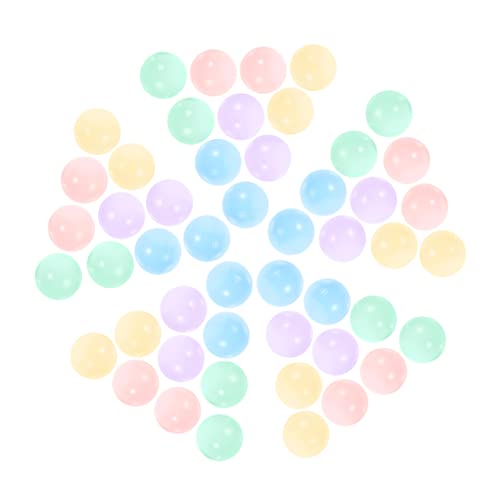LRXIYODE 25 Stück Macaron Ball interaktives Interactive Toys kunststoffball Children Toys Ball Kugelspielzeug aus Kunststoff Mini-Spielball Plastik von LRXIYODE