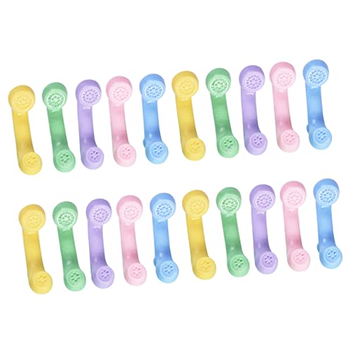 LRXIYODE 25 Stück Mini Telefon Handset Modelle Retro Stil für Dekoration für Puppenhäuser und Miniaturen Bunte Handsets für Party und Feiertage LRXIYODE 25 Stück Mini Telefon Handset Modelle Retro Stil für Dekoration für Puppenhäuser und Miniaturen Bunte Handsets für Party und Feiertage von LRXIYODE