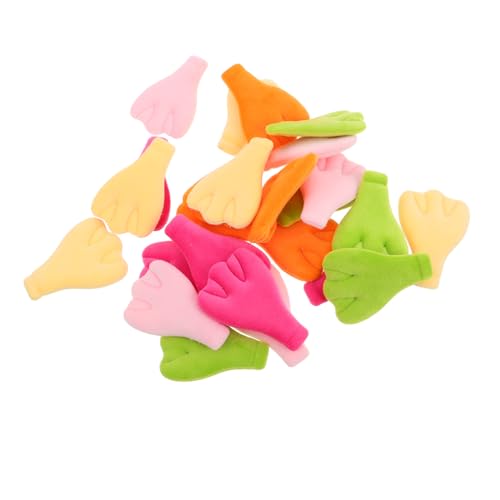LRXIYODE 25pcs Machen Ihr Eigenes Gefülltes Tier Kit Plüsch Und Niedliche Tierzubehör Zum Erstellen Von Flauschigen Entenplüsch- Und Weichen Plüschpucken von LRXIYODE