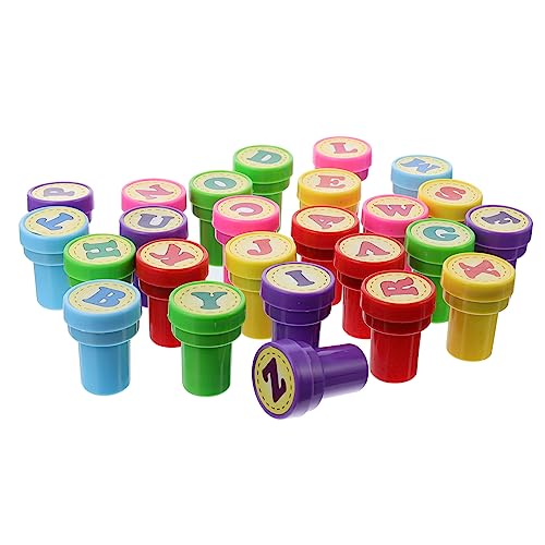 LRXIYODE 26 Stück Teiliges Kinderstempel Umweltfreundliche Alphabet Stempel für Kreative Bastelarbeiten Klassenzimmerbelohnungen und Partygeschenke Zufälligen Farben Zufällige Farbe LRXIYODE 26 Stück Teiliges Kinderstempel Umweltfreundliche Alphabet Stempel für Kreative Bastelarbeiten Klassenzimmerbelohnungen und Partygeschenke Zufälligen Farben Zufällige Farbe von LRXIYODE