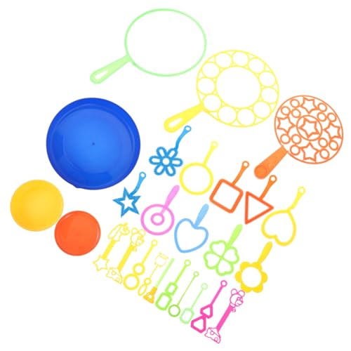 LRXIYODE 26Stücke Teiliges Blasenstäbe für Vielfältige Blasenspielzeuge für Outdoor Aktivitäten Sicheres und Langlebiges Bubble Wand Maker für Spaß im Freien von LRXIYODE