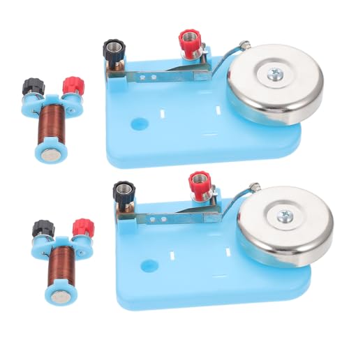 LRXIYODE 2Stücke Elektrische Glocke Experiment für Physikunterricht Labor Zubehör Lerninteresse und Kreativität für Schule und Wissenschaftsprojekte LRXIYODE 2Stücke Elektrische Glocke Experiment für Physikunterricht Labor Zubehör Lerninteresse und Kreativität für Schule und Wissenschaftsprojekte von LRXIYODE