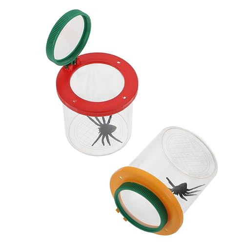 LRXIYODE 2stücke Insekten Beobachtungsbox Mit Doppeltem Vergrößerungsglas Fach Fach Vergrößerung Für Outdoor Lernen Und Entdeckung LRXIYODE 2stücke Insekten Beobachtungsbox Mit Doppeltem Vergrößerungsglas Fach Fach Vergrößerung Für Outdoor Lernen Und Entdeckung von LRXIYODE