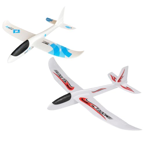 LRXIYODE 2Stücke Schaumflugzeuge für Leichtes Outdoor für Eltern Junge Mädchen Aktivitäten Roter und Blauer Aufkleber für Unvergessliche Flugabenteuer LRXIYODE 2Stücke Schaumflugzeuge für Leichtes Outdoor für Eltern Junge Mädchen Aktivitäten Roter und Blauer Aufkleber für Unvergessliche Flugabenteuer von LRXIYODE