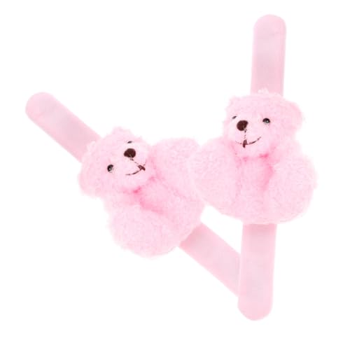 LRXIYODE 2Stücke Slap Armband Tierdesign Bär Stofftier Handgelenk Armbänder für Partyspielzeug Dekoration und für Geburtstagsfeiern und Veranstaltungen LRXIYODE 2Stücke Slap Armband Tierdesign Bär Stofftier Handgelenk Armbänder für Partyspielzeug Dekoration und für Geburtstagsfeiern und Veranstaltungen von LRXIYODE