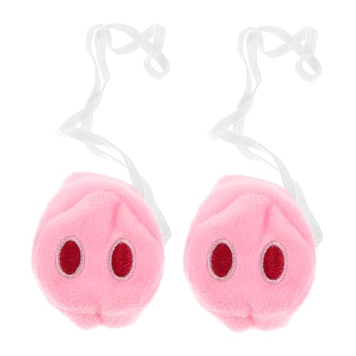 LRXIYODE 2pcs Entzückende Schweine Nasen Kostümzubehör Kreative Tierprops Stoff Nasen Für Festliche Kleider -halloween Und Themenpartys LRXIYODE 2pcs Entzückende Schweine Nasen Kostümzubehör Kreative Tierprops Stoff Nasen Für Festliche Kleider -halloween Und Themenpartys von LRXIYODE