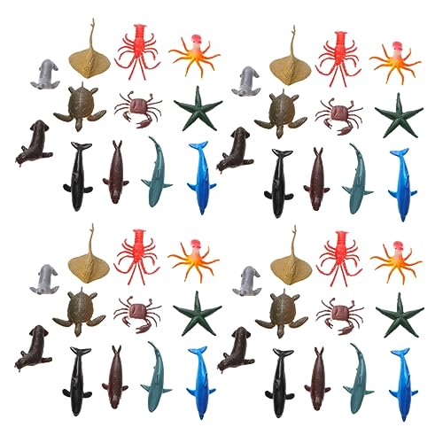 LRXIYODE 3 Sätze Meeresfiguren aus Sicherem Kunststoff Realistische Tiermodelle für Fördert Kreativität und Farberkennung Lernspielzeug für Kleinkinder und Vorschulkinder LRXIYODE 3 Sätze Meeresfiguren aus Sicherem Kunststoff Realistische Tiermodelle für Fördert Kreativität und Farberkennung Lernspielzeug für Kleinkinder und Vorschulkinder von LRXIYODE
