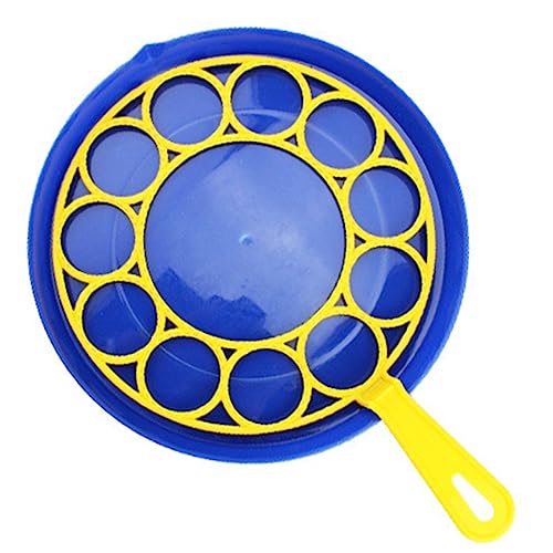 LRXIYODE 3 Stück Bubble Maker Set für Teiliges Seifenblasen Werkzeug Platte Ringe Leicht und Tragbar Sicheres Material für Spielspaß im Freien von LRXIYODE