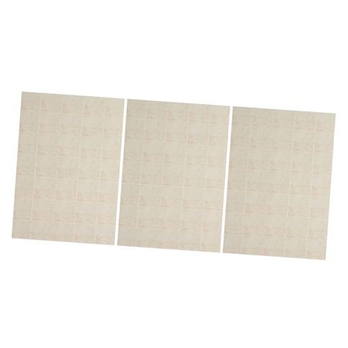 LRXIYODE 3 Stück Doll House Mini Selbstkleber Tapete Szene drinnen Simulation Mini-Bodenbelag Hausdekoration Wohnkultur Miniaturen tapete für puppenhausdielen Papier von LRXIYODE