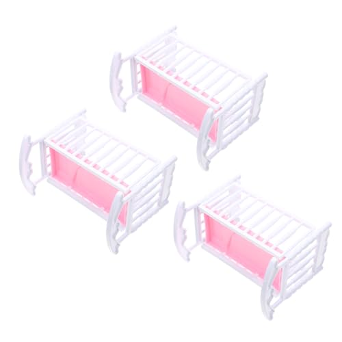 LRXIYODE 3 Stück Doll Shaker Zubehör Wiegenmodell Lernspielzeug Für Mini House Prop Kinderspielzeug Pp Weiß LRXIYODE 3 Stück Doll Shaker Zubehör Wiegenmodell Lernspielzeug Für Mini House Prop Kinderspielzeug Pp Weiß von LRXIYODE