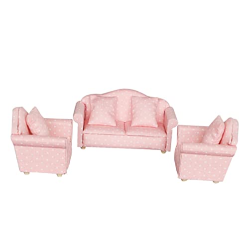LRXIYODE 3 Stück Dreiteilige Sofagarnitur Ringständer Zubehör Für Spielhausmöbel Spielhaus-Sofa Desktop-Ornament Mini-Sofa Sofa-Modell Rosa Holz LRXIYODE 3 Stück Dreiteilige Sofagarnitur Ringständer Zubehör Für Spielhausmöbel Spielhaus-Sofa Desktop-Ornament Mini-Sofa Sofa-Modell Rosa Holz von LRXIYODE