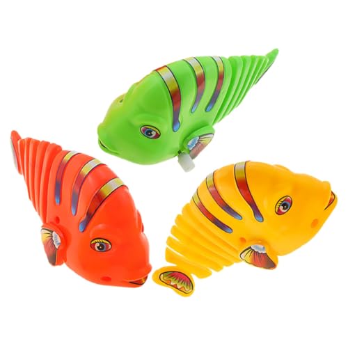LRXIYODE 3 Stück Fisch schwingen Schwimmbecken Pool schwimmt zappeln Pool-Spiele Toys spielsachen für Kid Toys Fische für den Pool aufziehen Simulationsfisch Plastik von LRXIYODE