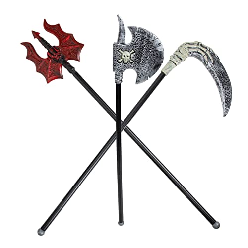 LRXIYODE 3 Stück Halloween-Requisiten Bühnenleistungsversorgung Kinderspielzeug Halloween- Halloween-fälschung Halloween Kostümprop Plastik Colorful LRXIYODE 3 Stück Halloween-Requisiten Bühnenleistungsversorgung Kinderspielzeug Halloween- Halloween-fälschung Halloween Kostümprop Plastik Colorful von LRXIYODE
