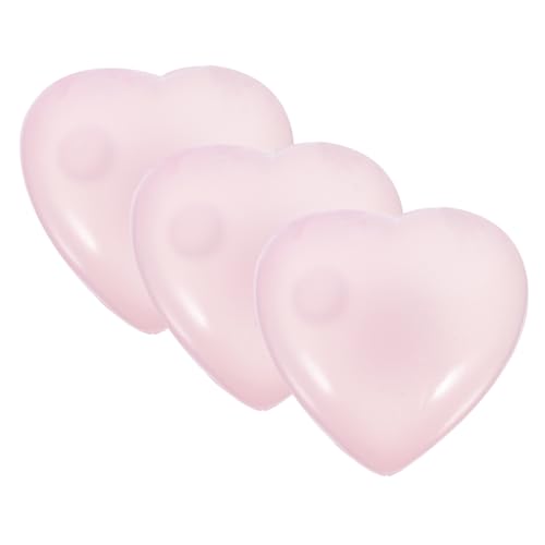 LRXIYODE 3 Stück Herzförmige Squeeze Bälle aus TPR Weiche Stressbälle für Farbwechselnde Spielzeugbälle zur Sensorischen Stimulation Sicher und Lustig für Party und Alltagsspiel von LRXIYODE