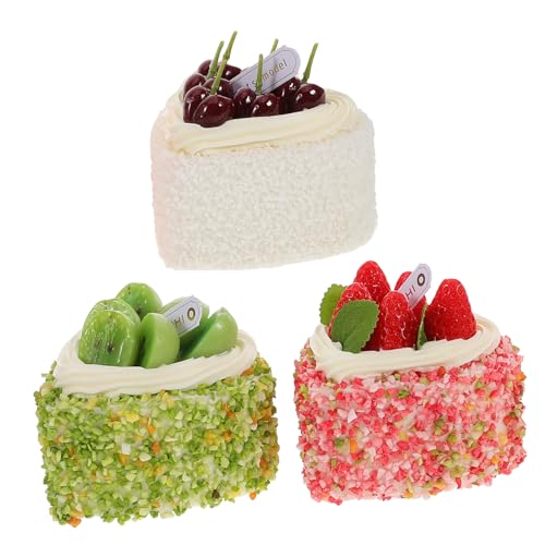 LRXIYODE 3 Stück Kuchen-Modell Deko Künstlicher Nachtisch Simulationskuchen Dessert-simulationsmodell Gefälschte Kuchen Künstlicher Fruchtkuchen Küchenrequisite Kuchenrequisiten Hartschaum LRXIYODE 3 Stück Kuchen-Modell Deko Künstlicher Nachtisch Simulationskuchen Dessert-simulationsmodell Gefälschte Kuchen Künstlicher Fruchtkuchen Küchenrequisite Kuchenrequisiten Hartschaum von LRXIYODE