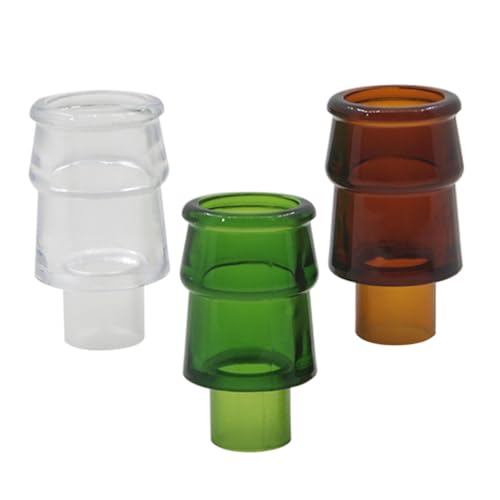 LRXIYODE 3 Stück Magische Requisiten Zubehör Für Halloween-Partys Halloween-Flasche Neuheit Weinflasche Treibende Flasche Wünschen Leere Flaschen Halloween-Spiele Dekorative Flasche Plastik von LRXIYODE