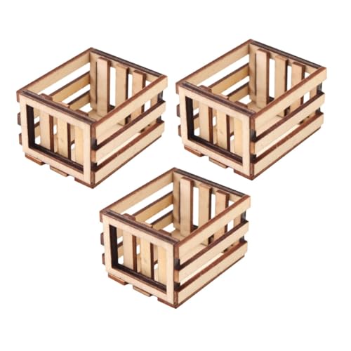 LRXIYODE 3 Stück Mini Aufbewahrungskorb Modell aus Holz Miniaturkorb für Puppenhaus Dekoration Leicht Langlebig Vielseitig Nutzbar als Mini Haus Zubehör und Landschaftsdekor LRXIYODE 3 Stück Mini Aufbewahrungskorb Modell aus Holz Miniaturkorb für Puppenhaus Dekoration Leicht Langlebig Vielseitig Nutzbar als Mini Haus Zubehör und Landschaftsdekor von LRXIYODE