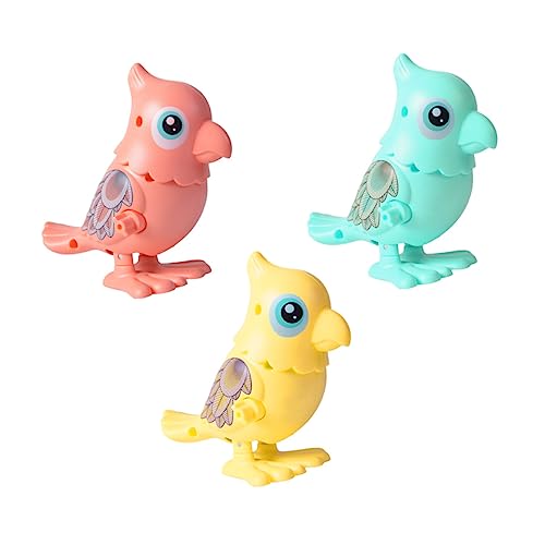 LRXIYODE 3 Stück Springendes Papageienspielzeug Cartoon- Zum Aufziehen Aufziehspielzeug Huhn Bildungsspielzeug Tierisches Aufziehspielzeug Hähnchen-aufziehspielzeug Plastik LRXIYODE 3 Stück Springendes Papageienspielzeug Cartoon- Zum Aufziehen Aufziehspielzeug Huhn Bildungsspielzeug Tierisches Aufziehspielzeug Hähnchen-aufziehspielzeug Plastik von LRXIYODE