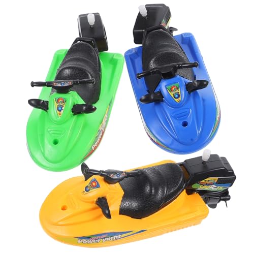LRXIYODE 3 Stück Teiliges Aufzieh Motorboot Badespielzeug für Kleinkinder Lustiges Schwimmendes Plastikspielzeug für Badewanne Sicher und Leicht für Geburtstagsgeschenke für Junge Mädchen LRXIYODE 3 Stück Teiliges Aufzieh Motorboot Badespielzeug für Kleinkinder Lustiges Schwimmendes Plastikspielzeug für Badewanne Sicher und Leicht für Geburtstagsgeschenke für Junge Mädchen von LRXIYODE