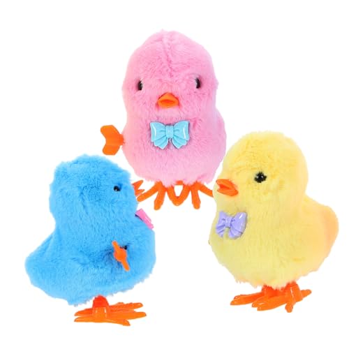 LRXIYODE 3 Stück Teiliges Aufziehspielzeug Hüpfende Küken Wind up Hühnerspielzeug für Kleinkinder Jahre Buntes Uhrwerkspielzeug Party Geschenk Ostern Kinderzimmer Zufällige Farbe LRXIYODE 3 Stück Teiliges Aufziehspielzeug Hüpfende Küken Wind up Hühnerspielzeug für Kleinkinder Jahre Buntes Uhrwerkspielzeug Party Geschenk Ostern Kinderzimmer Zufällige Farbe von LRXIYODE