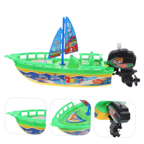LRXIYODE 3 Stück Teiliges Aufziehspielzeug Segelboot Badespielzeug aus Kunststoff Schwimmendes Badewannenboot für Kleinkinder Lustiges Poolspielzeug zur Spielerischen Badefreude von LRXIYODE