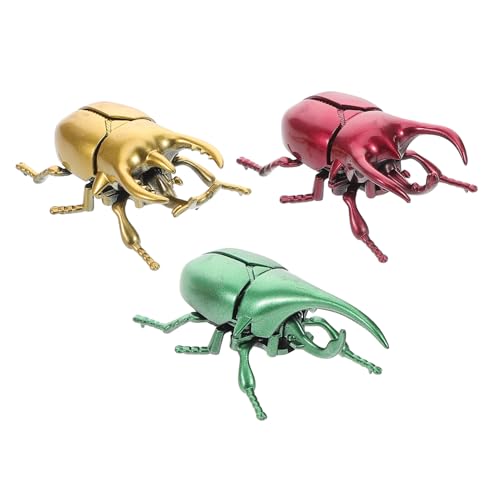 LRXIYODE 3 Stück Teiliges Bunte Realistische Insektenmodelle ohne Batterien für Motorikförderung Kreatives Nachhaltige Streichspielzeuge zu April Fools und Halloween LRXIYODE 3 Stück Teiliges Bunte Realistische Insektenmodelle ohne Batterien für Motorikförderung Kreatives Nachhaltige Streichspielzeuge zu April Fools und Halloween von LRXIYODE