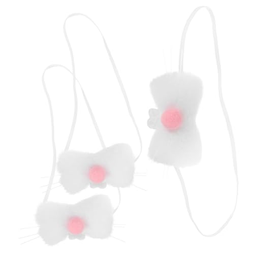 LRXIYODE 3 Stück Teiliges Plüsch Kostümzubehör und Flauschig Kleine Bunny Nose Props für und Cosplay Auftritte LRXIYODE 3 Stück Teiliges Plüsch Kostümzubehör und Flauschig Kleine Bunny Nose Props für und Cosplay Auftritte von LRXIYODE