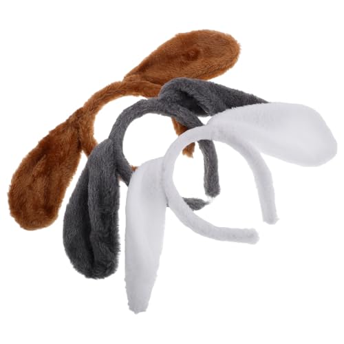 LRXIYODE 3 Stück tierisches Stirnband Tiere Stirnband Kopfbedeckungen mit Tierohren Stirnband mit Welpenohren Haustier-Kopfbedeckung Kopfschmuck für Welpen Plüsch-Stirnband für Frauen Stoff LRXIYODE 3 Stück tierisches Stirnband Tiere Stirnband Kopfbedeckungen mit Tierohren Stirnband mit Welpenohren Haustier-Kopfbedeckung Kopfschmuck für Welpen Plüsch-Stirnband für Frauen Stoff von LRXIYODE