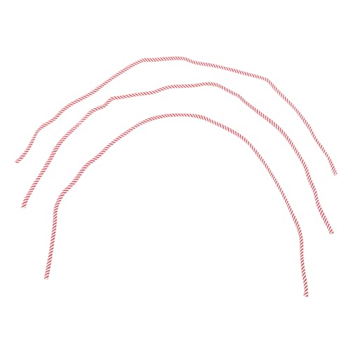 LRXIYODE 3 Teiliges Seil Bühnenseil Zauberer Zubehör Für Männer Flaches Seil Geflochtenes Seil Seile Für Erwachsene Spiel Zaubererfaden Bühnenrequisiten Optische Täuschung von LRXIYODE