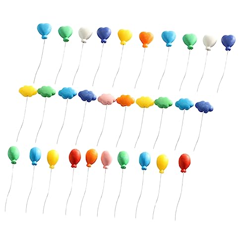 LRXIYODE 30 Stück Bunte Luftballons klein Luftballons-Modell Mini-Ballon Ballon Holen Simulation winzig Miniaturhaus Zubehör Modellbau Zubehör Miniaturornament Mini-Verzierung Plastik LRXIYODE 30 Stück Bunte Luftballons klein Luftballons-Modell Mini-Ballon Ballon Holen Simulation winzig Miniaturhaus Zubehör Modellbau Zubehör Miniaturornament Mini-Verzierung Plastik von LRXIYODE