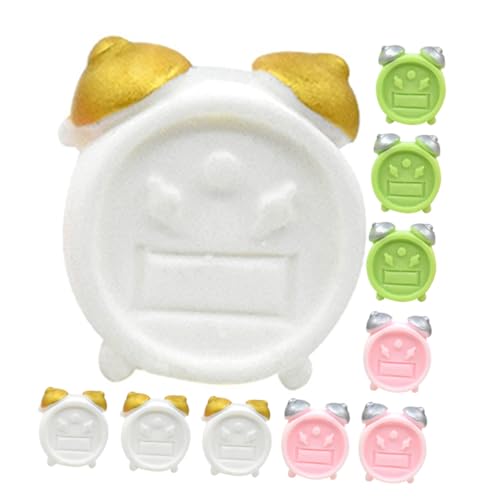 LRXIYODE 30 Stück Miniaturuhr für Puppenhaus Dekorative Resin Manteluhren in Weiß und Realistische Mini Spielzeuguhren für Schlafzimmer und Wohnzimmerdekoration LRXIYODE 30 Stück Miniaturuhr für Puppenhaus Dekorative Resin Manteluhren in Weiß und Realistische Mini Spielzeuguhren für Schlafzimmer und Wohnzimmerdekoration von LRXIYODE