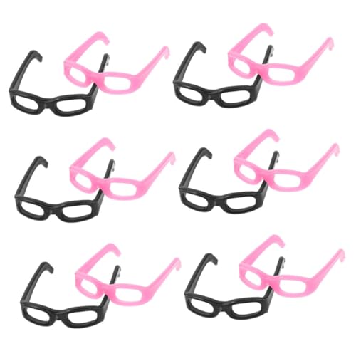 LRXIYODE 30 Stück Teiliges Mini Puppenbrillen Bunte Robuste Kunststoffrahmen Eyeglasses Props für Rollenspiele DIY Doll Glasses als Puppenzubehör und Fotorequisiten LRXIYODE 30 Stück Teiliges Mini Puppenbrillen Bunte Robuste Kunststoffrahmen Eyeglasses Props für Rollenspiele DIY Doll Glasses als Puppenzubehör und Fotorequisiten von LRXIYODE
