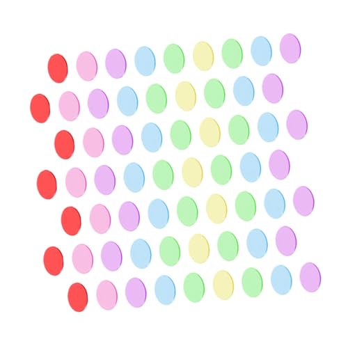LRXIYODE 300 Stück Bunte Transparente Bingo Chips Kunststoff Spielchips Langlebig Farbige Zähler für Bingo Spiele und Glücksspiel Zubehör Zufällige Farbe Zufällige Farbe LRXIYODE 300 Stück Bunte Transparente Bingo Chips Kunststoff Spielchips Langlebig Farbige Zähler für Bingo Spiele und Glücksspiel Zubehör Zufällige Farbe Zufällige Farbe von LRXIYODE