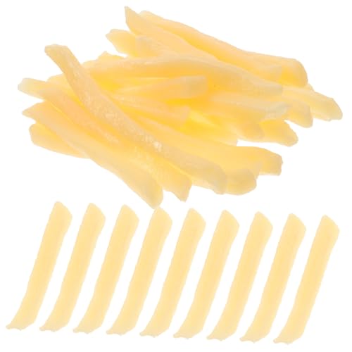 LRXIYODE 30stücke Künstliche Pommes Frites Modell Realistische Dekoration Für Party Restaurant Und Spielküche Lebensechte Imitation Für Haushaltsverzierungen von LRXIYODE