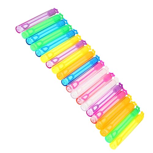 LRXIYODE 30Stücke Leere Bubble Zauberstäbe für Nachfüllbare Blasenstäbe Gemischten Farben für Partys Hochzeiten und Outdoor Aktivitäten von LRXIYODE