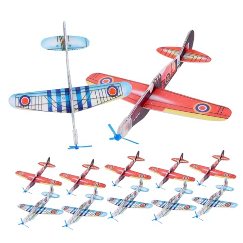 LRXIYODE 36 Stück Teiliges Schaumflugzeug für Leichtes Flexibles Wurfgleiter Sicher und Strapazierfähig Kreative Outdoor Flugzeuge für Jungen und Mädchen und Langlebig Zufällige Farbe LRXIYODE 36 Stück Teiliges Schaumflugzeug für Leichtes Flexibles Wurfgleiter Sicher und Strapazierfähig Kreative Outdoor Flugzeuge für Jungen und Mädchen und Langlebig Zufällige Farbe von LRXIYODE