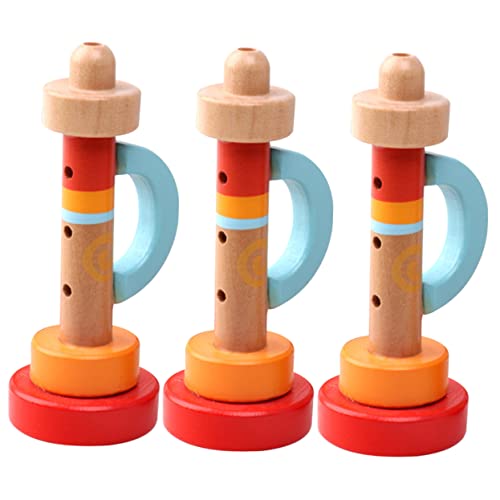 LRXIYODE 3Stücke Holz Trompeten für Sicheres und Langlebiges Musikinstrument Pädagogisches für Jungen und Ab Jahren Geburtstags LRXIYODE 3Stücke Holz Trompeten für Sicheres und Langlebiges Musikinstrument Pädagogisches für Jungen und Ab Jahren Geburtstags von LRXIYODE