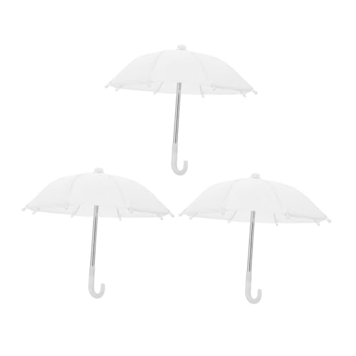 LRXIYODE 3Stücke Regenschirm Teiliges für Puppenhaus Dekoration Kleiner und Stilvoller Regenschirm aus Robustem Material für Kreative Spielwelten und Projekte LRXIYODE 3Stücke Regenschirm Teiliges für Puppenhaus Dekoration Kleiner und Stilvoller Regenschirm aus Robustem Material für Kreative Spielwelten und Projekte von LRXIYODE