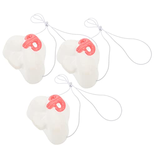 LRXIYODE 3Stücke Teiliges Kaninchen Nase Requisiten für Halloween Cosplay und Karneval Accessoires für Maskerade Partys und Kostümpartys für Hasen Verkleidungen von LRXIYODE