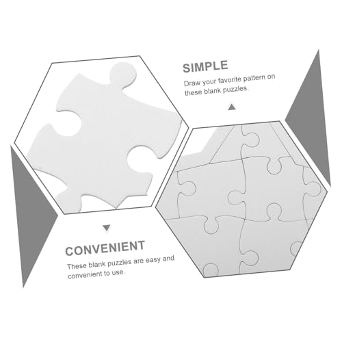 LRXIYODE 4 Blätter Leere Papier Puzzle Fünfeckig Diy Bastelset Kreatives Zeichnen für Vorstellungskraft und Hand Auge Koordination LRXIYODE 4 Blätter Leere Papier Puzzle Fünfeckig Diy Bastelset Kreatives Zeichnen für Vorstellungskraft und Hand Auge Koordination von LRXIYODE