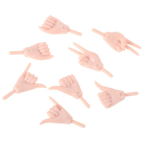 LRXIYODE 4 Paar Puppenhand Set Zubehör Handpuppenherstellung Zubehör Für Puppenhaus Ornament Puppenzubehör Aus Kunststoff Kleine Puppenhände Minihände Streich Kleine Hände LRXIYODE 4 Paar Puppenhand Set Zubehör Handpuppenherstellung Zubehör Für Puppenhaus Ornament Puppenzubehör Aus Kunststoff Kleine Puppenhände Minihände Streich Kleine Hände von LRXIYODE