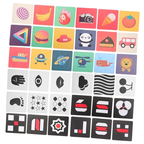 LRXIYODE Baby-lernkarten – Sensorikkarten Für Neugeborene 4 Sets Kontrastreiches Babyspielzeug Babyspielzeug Für 0–3 Monate Visuelles Babyspielzeug LRXIYODE Baby-lernkarten – Sensorikkarten Für Neugeborene 4 Sets Kontrastreiches Babyspielzeug Babyspielzeug Für 0–3 Monate Visuelles Babyspielzeug von LRXIYODE