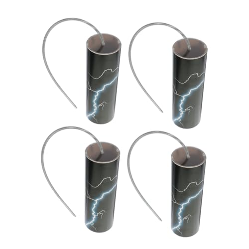 LRXIYODE 4 Sätze Teiliges DIY Donnertrommel aus Papier und Metall Sicherer Percussion Klangmacher für Ab Jahren Pädagogisches Schlaginstrument für Musik Kreativität und Frühe Entwicklung von LRXIYODE