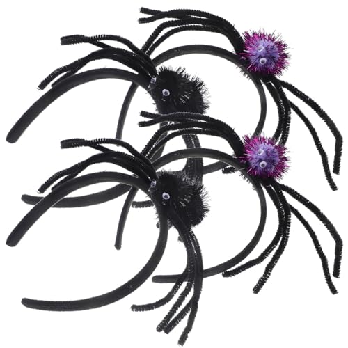 LRXIYODE 4 Stück Halloween Spinnen Stirnbänder Kostüm Accessoire für Partys Einzigartiges Design mit Niedlichen und Gruseligen Spinnen für Halloween Karneval und Fotos LRXIYODE 4 Stück Halloween Spinnen Stirnbänder Kostüm Accessoire für Partys Einzigartiges Design mit Niedlichen und Gruseligen Spinnen für Halloween Karneval und Fotos von LRXIYODE