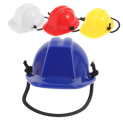 LRXIYODE 4 Stück Miniatur Helm für Haustiere aus Robustem Teiliges mit Sicherem Gummiband Winzige Schutzhelme für Bartagamen Puppen und Kleine Reptilien Dekorativ und Zufällige Farbe LRXIYODE 4 Stück Miniatur Helm für Haustiere aus Robustem Teiliges mit Sicherem Gummiband Winzige Schutzhelme für Bartagamen Puppen und Kleine Reptilien Dekorativ und Zufällige Farbe von LRXIYODE