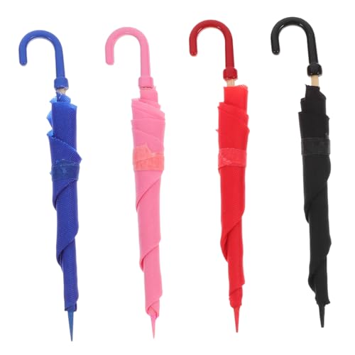 LRXIYODE 4 Stück Puppenhauszubehör Miniatur Figuren Mini-Puppen Regenschirm Minis Puppenschirm Mini-hausverzierung Puppendekorationen Rollenspielzubehör Mini-Modelle Stoff LRXIYODE 4 Stück Puppenhauszubehör Miniatur Figuren Mini-Puppen Regenschirm Minis Puppenschirm Mini-hausverzierung Puppendekorationen Rollenspielzubehör Mini-Modelle Stoff von LRXIYODE