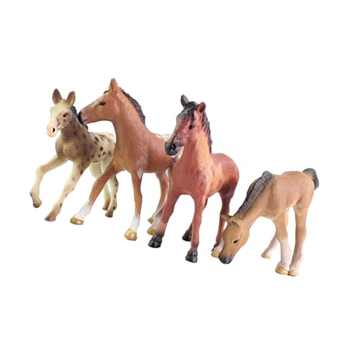 LRXIYODE 4 Stück Simulationspferd Pferde Figuren hühner wohnzimmerdeko Filly pferdchen ponycape Miniatur Pferdedekor im Autoinnenraum Mini-Pferdedekor Plastik Brown LRXIYODE 4 Stück Simulationspferd Pferde Figuren hühner wohnzimmerdeko Filly pferdchen ponycape Miniatur Pferdedekor im Autoinnenraum Mini-Pferdedekor Plastik Brown von LRXIYODE