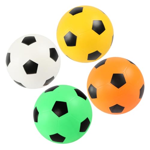 LRXIYODE 4 Stück Teiliges Aufblasbarer Kinderfußbälle Weiche Softbälle in Weiß Gelb Orange Grün Fördert Hand Auge Koordination und Farberkennung für Indoor und Outdoor Spielspaß LRXIYODE 4 Stück Teiliges Aufblasbarer Kinderfußbälle Weiche Softbälle in Weiß Gelb Orange Grün Fördert Hand Auge Koordination und Farberkennung für Indoor und Outdoor Spielspaß von LRXIYODE